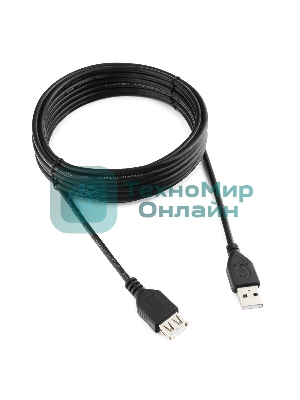Кабель Gembird PRO USB 2.0 удлинительный 4.5м AM/AF позол. контакты, пакет