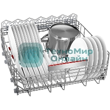 Встраиваемая посудомоечная машина Bosch SMV8YCX02E, серебристый, 59.8 см, 14 компл., 44 дБ, класс A