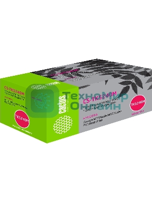 Картридж лазерный Cactus CS-TK5240M пурпурный (3000 стр.) для Kyocera Ecosys M5526cdn/M5526cdw/P5026cdn/P5026cdw