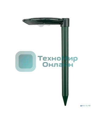 Ультразвуковой отпугиватель кротов Rexant R30 на солнечной батарее с подсветкой