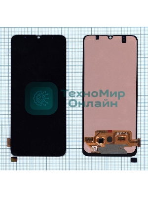 Дисплей для Samsung Galaxy A70 SM-A705F в сборе с тачскрином (OLED full size) черный