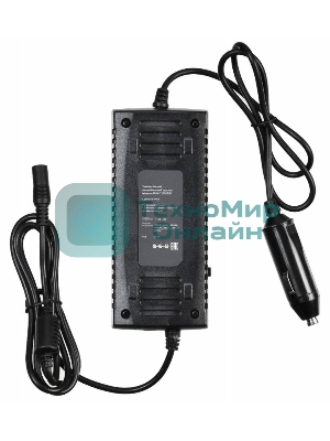 Блок питания Buro ручной 120W 15V-24V 8-connectors 6A 1xUSB 1A от прикуривателя