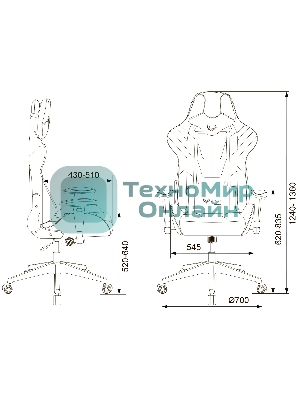 Кресло Бюрократ VIKING 4 AERO BLACK EDITION черный, экокожа, 120 кг, механизм качания