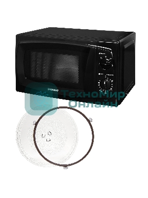 Микроволновая печь Starwind SWM5420 черный, 20 л, 700 Вт, переключатели - поворотный механизм