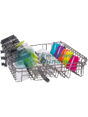 Посудомоечная машина Maunfeld MWF12S, белый, 59.8 см, 12 компл., 52 дБ, класс A+