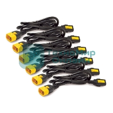 Кабель APC AP8706S-WW 1.8m Kit (6pcs) Locking C13-C14