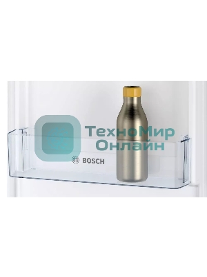 Встраиваемый холодильник Bosch Serie 2 KIV87NS306 белый двухкамерный 209/63л морозилка снизу
