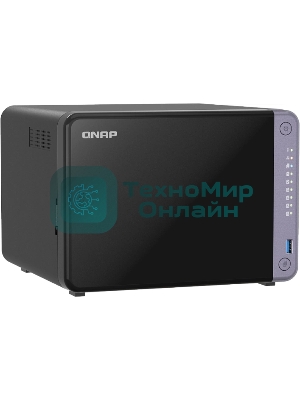 Сетевое хранилище NAS Qnap TS-632X-4G 6-bay настольный Alpine AL-524