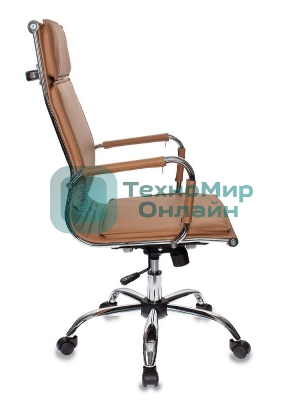 Кресло Бюрократ CH-993/camel светло-коричневый, экокожа