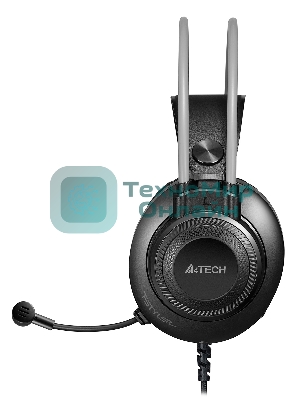 Гарнитура A4Tech Fstyler FH200U серый, проводная