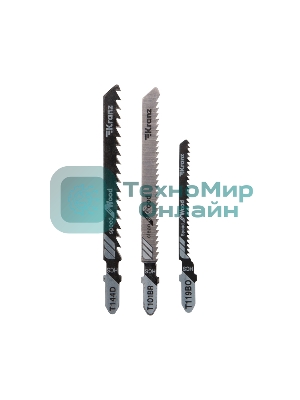 Набор полотен для электролобзика Kranz № 3 T144D/T101BR/T119BO (3 шт./уп.)