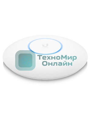 Точка доступа Ubiquiti UniFi 6 AP Pro U6-Pro 2.4+5 ГГц, Wi-Fi 6, 4х4 MU-MIMO, 802.3at, 1х 1G RJ45