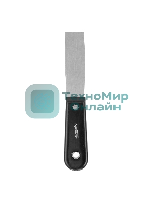 Шпательная лопатка Sparta стальная, 25 мм, полированная, пластмассовая рукоятка