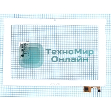 Сенсорное стекло (тачскрин) DY10118 (V4) белое