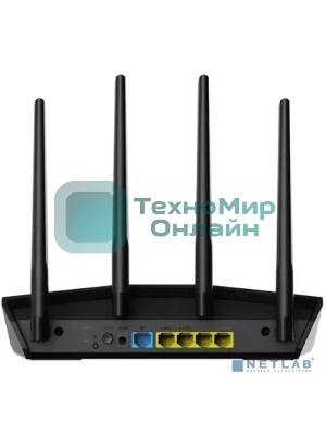 Роутер беспроводной Asus RT-AX57 AX3000 10/100/1000BASE-TX черный