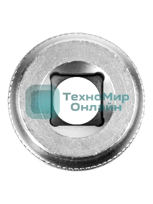 Головка торцевая удлиненная, 27 мм, 6-гранная, CrV, под квадрат 1/2