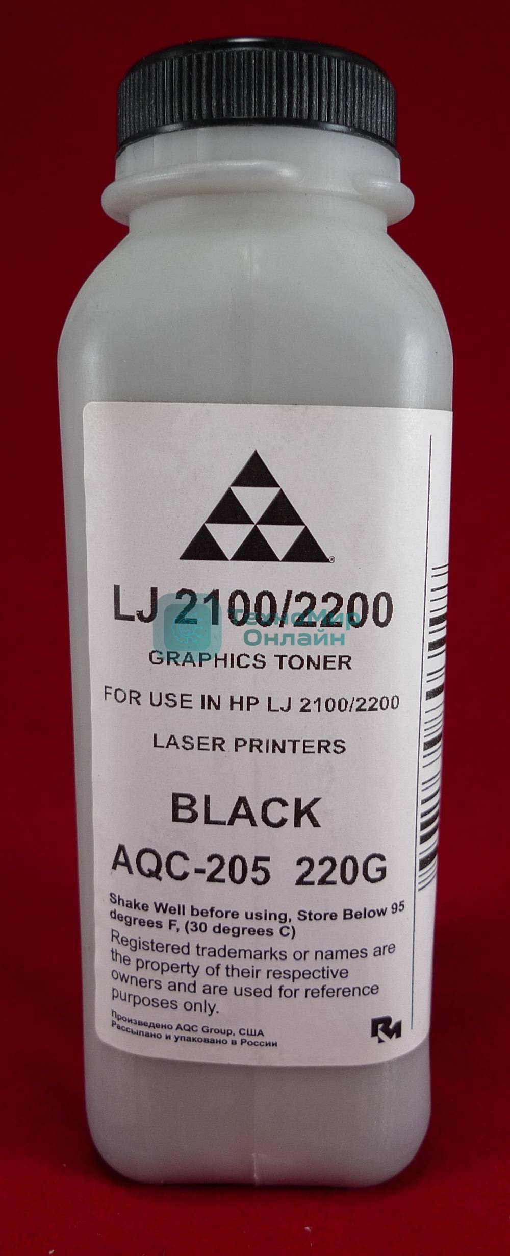 Тонер HP LJ 2100 (фл 220г.) (AQC-США фас России)