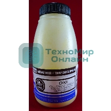 Тонер OKI C301/C321/C310/C330/C331/C510/C511/C530/C531/C3300/C3400/C3450/C3520/C3530/C3600/C5600/C5700/MC350/MC351/MC352/MC360/MC361/MC362/MC561/MC562 Yellow (фл., 50г) B&W Premium (Tomoegawa) - фас.России