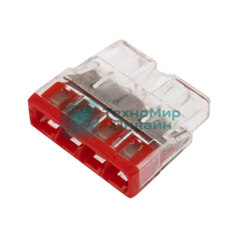 Электромонтажные экспресс-клеммы (2*2.5 мм2) 5шт WAGO