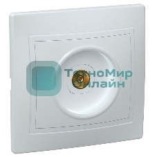 Розетка IEK EAK10-K01-DM РТВ10-КБ 1местн. телевиз. КВАРТА (белый)