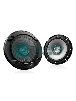 Колонки автомобильные Kenwood KFC-S1656 330Вт 87дБ 4Ом 16см (6.5дюйм) (ком.:2кол.) коаксиальные двухполосные