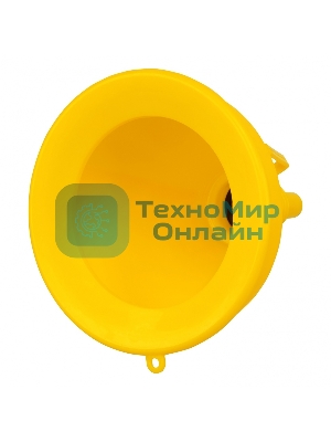 Воронка пластиковая Denzel 135 мм с металлическим ситом, гибким наконечником и непроливайкой