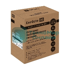 Источник бесперебойного питания (инвертор, синус, для котла, настенный) ExeGate FineSine SX-500.LCD.AVR.2SH 500VA/300W, чистая синусоида, цветной LCD-дисплей, AVR, 2*Schuko, линейно-интерактивный, внешняя батарея 12В до 200Ач (поставляется отдельно), крепление настенное/универсальное, черный