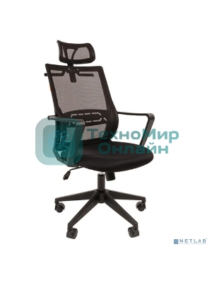 Кресло офисное Chairman 545 Россия ткань черный