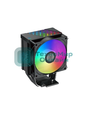 Кулер PCCooler R400 ARGb черный 92мм алюминий+медь 2200r m 30db 4-pin 180W 133мм