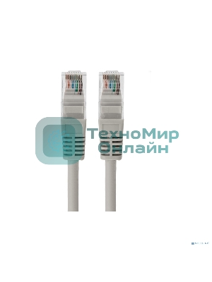 Пaтч-корд U/UTP Rexant, cat.5e, RJ45-RJ45, неэкранированный, LSZH серый, 5м
