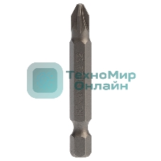 Бита Kranz PZ 2x50 мм для шуруповерта сталь S2 5 шт. (лента)