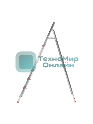 Стремянка металлическая Rexant 8 ступенек, усиленный профиль