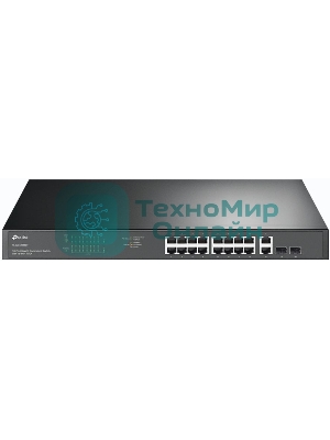 Коммутатор TP-Link TL-SG1218MP 18-портовый гигабитный коммутатор с 16 портами PoE+ SMB