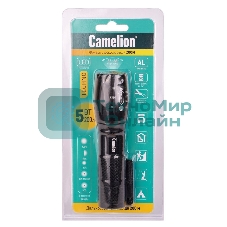 Фонарь ручной Camelion LED51530 черный 3Вт лам.:светодиод. AAAx3 (14536)