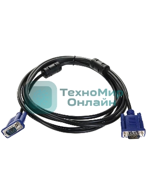 Кабель соединительный SVGA (15M/M) 3 м 2 фильтра TV-COM QCG120H-3M
