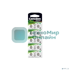 Батарейка для часов Camelion G 5 BL-10 Mercury Free (0%Hg), 393A/LR754/193) 1.5 В