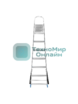 Стремянка Сибртех 7 ступеней, стальная, оцинкованная