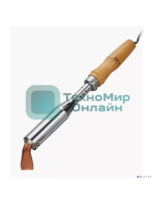 Паяльник ПД Rexant, керам.нагреватель, 200 Вт, 230 В, деревянная ручка