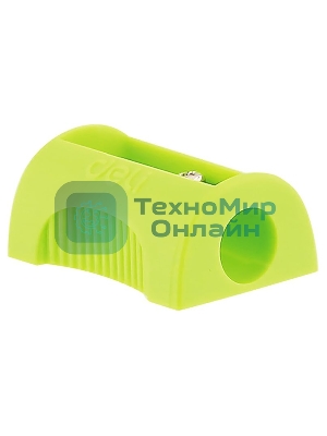 Точилка для карандашей ручная Deli E0594, 1 отверстие, пластик, ассорти, туба