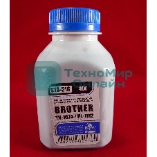 Тонер Brother TN 1075/1070/1060/1050/1040/1030/1020/1010/1000 HL-1112/1110/1111/1118 (фл,40г) B&W Standart фас. Россия