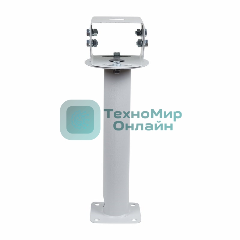 Кронштейн для камер видеонаблюдения Rexant с поворотной площадкой, труба 5,1 см, 30 см