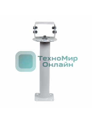 Кронштейн для камер видеонаблюдения Rexant с поворотной площадкой, труба 5,1 см, 30 см