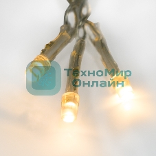 Гирлянда Neon-night Твинкл-Лайт 20 м, прозрачный ПВХ, 160 LED, теплый белый