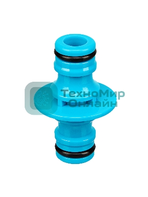 Переходник соединитель LUXE Palisad штуцерный, двухсторонний