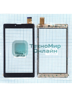 Сенсорное стекло (тачскрин) FPC-DP070177-F1, черное