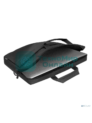 Сумка для ноутбука Defender Monte 17'' черный, органайзер 