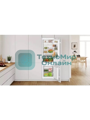 Встраиваемый холодильник Bosch Serie 2 KIV87NS306 белый двухкамерный 209/63л морозилка снизу