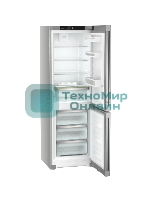 Холодильник Liebherr CNSFD 5203-22 001 серебристый двухкамерный 225/94 л морозилка снизу