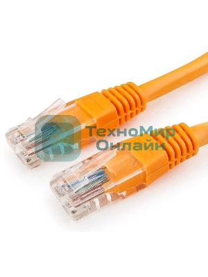 Патч-корд Premier PP12-0.25M/O 1000Гбит/с UTP 4 пары cat.5E CCA molded 0.25м оранжевый RJ-45 (m)-RJ-45 (m)