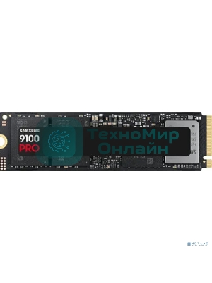 Накопитель SSD 2Tb Samsung 9100 PRO, M.2, PCI-E 5.0 x4, TLC 3D NAND R/W - 14800/13400 Mb/s
